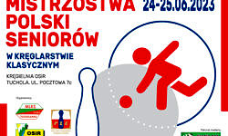 Mistrzostwa Polski Seniorów SPRINT i TANDEMY MIESZANE 2022/2023